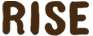 Rise text logo